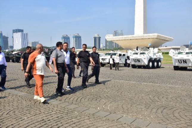 Jalan Sehat Monas, Dankormar Dampomgi Panglima TNI