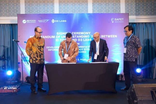 Di Depan Pelaku Teknologi Perikanan dari 29 Negara, ID FOOD Gandeng D3Labs Terapkan Bursa Ikan Berbasis Blockchain