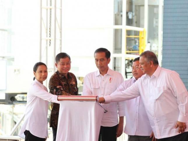 Peresmian Proyek-Proyek Infrastruktur Ketenagalistrikan, Presiden: Saya Titip Masalah Efisiensi