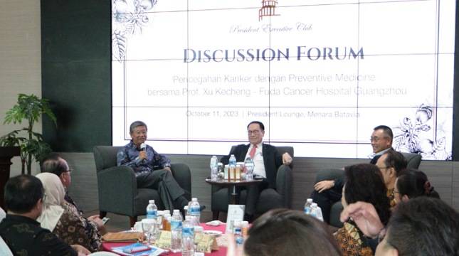 President Executive Club Gelar Seminar Cegah Kanker dengan Preventive Medicine