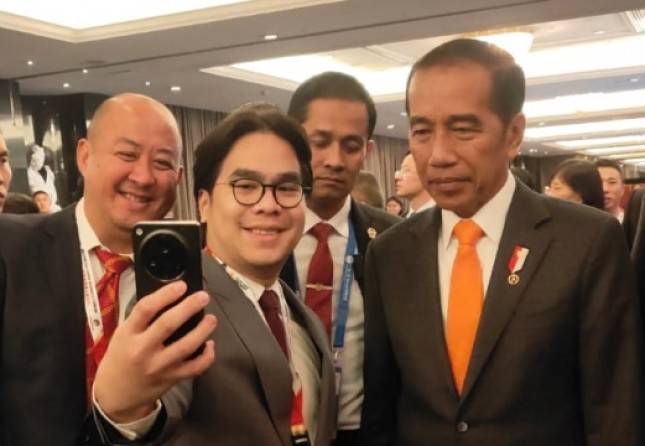 Diproduksi di  Indonesia, Kemunculan Perdana OPPO Find N3 Fold Curi Perhatian pada Ajang Indonesia - China Business Forum
