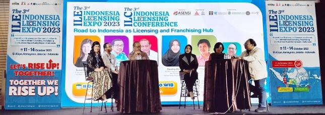 The 3rd ILE Indonesia Licensing Expo 2023, Pameran Lisensi (licensing) dan Waralaba (Franchise) di Jakarta Sukses Diselenggarakan
