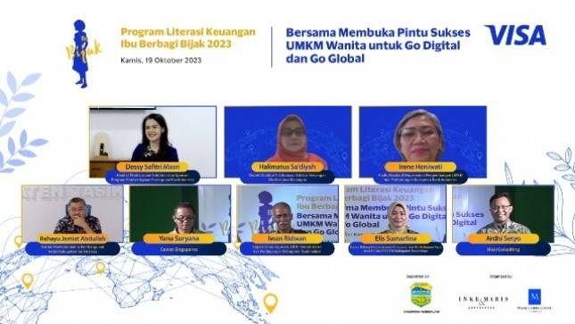Inisiatif 'Ibu Berbagi Bijak 2023' dari Visa Membuka Cakrawala Baru bagi 315 UMKM Tasikmalaya