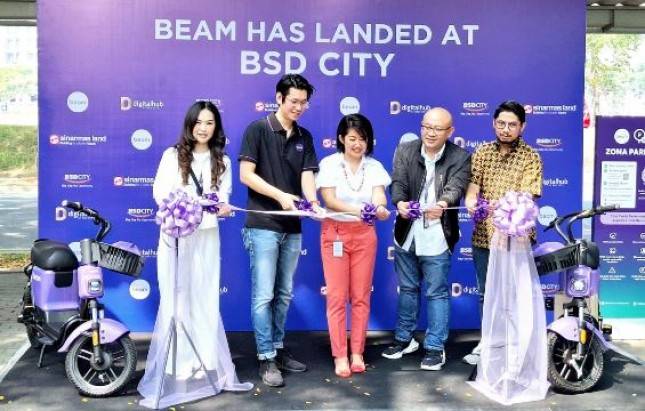 Wujudkan Kota Hijau Berkelanjutan, Sinar Mas Land dan Beam Mobility Hadirkan Armada Ramah Lingkungan Berbasis Aplikasi di BSD City