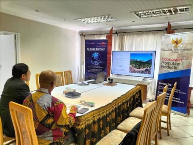 Dorong Kerjasama Investasi Indonesia di Namibia, KBRI Windhoek Fasilitasi Pertemuan antara Pengusaha Namibia