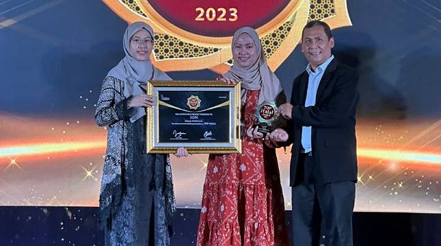 AQUA dan SGM Eksplor Raih Penghargaan di Ajang Top Halal Award 2023