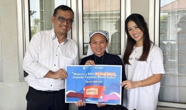 Bersama Bibit.id, Majoris Asset Management Salurkan CSR kepada Yayasan Bhakti Luhur