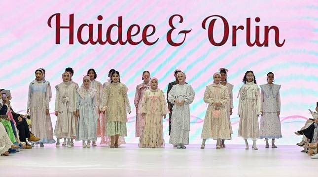 Kolaborasi Kienka, Haidee & Orlin, Lozy di JFW 2024 Usung Tema 'Runway to Reality'