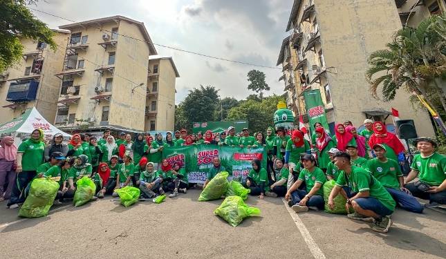Supersol Ajak Masyarakat Jakarta dan Tasikmalaya Gotong Royong Bersih Bebas Kuman