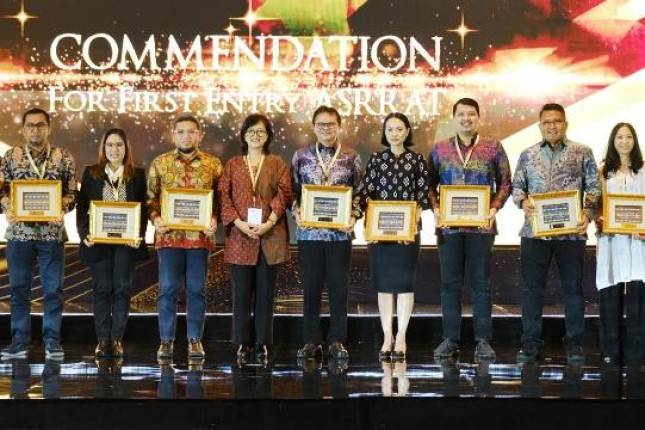 Pertama Kali Mengikuti Asia Sustainability Report Rating (ASRRAT), Peruri Langsung Raih Peringkat Emas