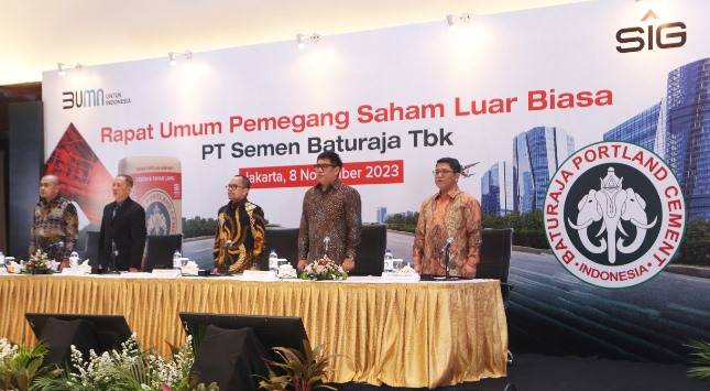 Gelar RUPSLB, Semen Baturaja Angkat Komisaris dan Direksi Baru