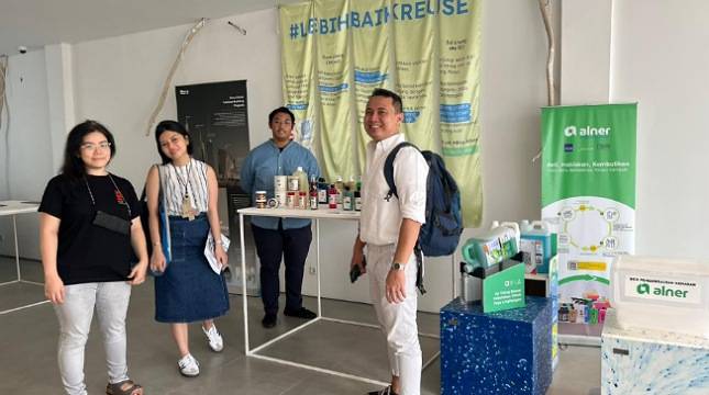 Bagikan Cerita Kurangi Sampah, Alner Turut Serta Dalam Pameran Bintaro Design District 2023