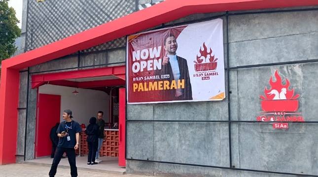 Kolaborasi Rojo Sambel si AA dan Adhya Group Buka Cabang ke-3 di Tengah Distric Compound Palmerah