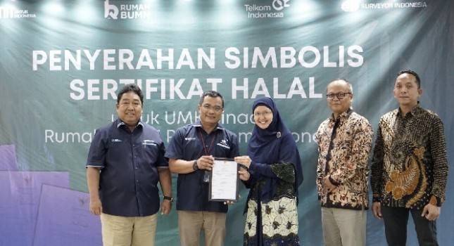 Tingkatkan Daya Saing Global, Telkom Dukung Sertifikasi Halal 497 UMKM Binaan