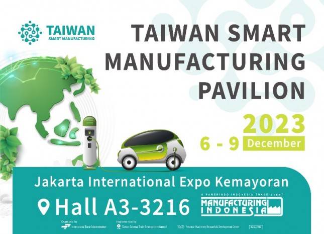 Paviliun Taiwan akan Kembali Hadir dalam Manufacturing Indonesia 2023