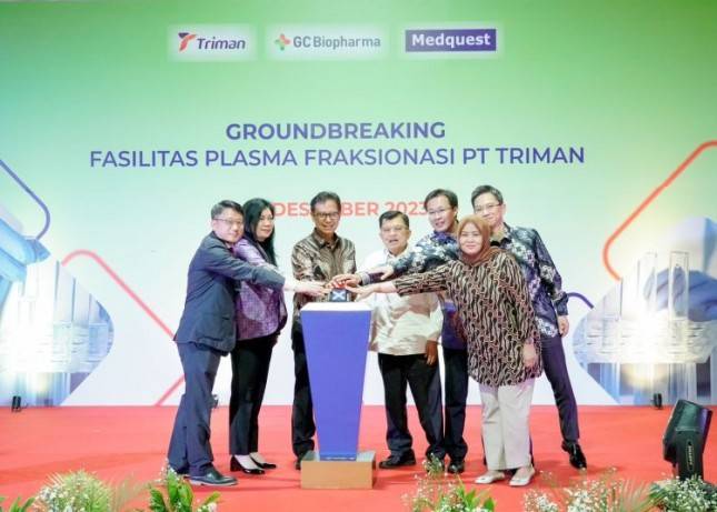 Diresmikan Menkes, Pabrik Fraksionasi Plasma Pertama di Indonesia Dibangun di Jababeka