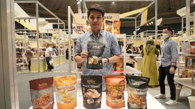 UMKM EXPO(RT) BRILIANPRENEUR 2023 Bawa Keripik Tempe Go International Raih Kontrak dari Singapura
