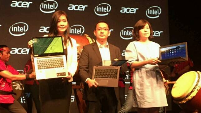 Acer Luncurkan Tiga Laptop Terbaru Dengan Prosesor Intel Core Generasi ke 8