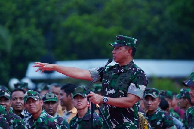 Panglima TNI: Selalu Berdoa Dalam Setiap Kegiatan dan Berbuat Baiklah Kepada Semua Orang