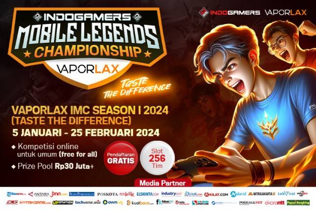Siap-siap! Turnamen Vaporlax Indogamers Mobile Legends Championship (IMC) Season I 2024 Segera Digelar
