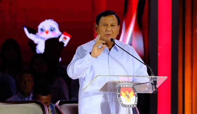 Di Debat Ketiga, Capres Prabowo Subianto Optimis Utang Luar Negeri Bisa Diatur Dengan Cara Bijak
