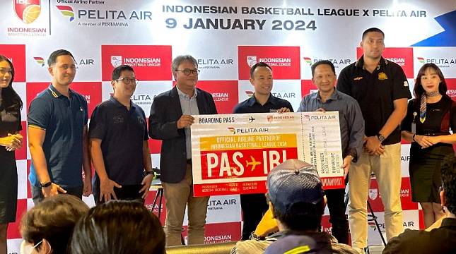 Pelita Air Jadi Official Airlines IBL Musim 2024