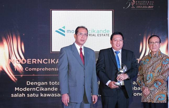 Modernland Realty Sabet Penghargaan Properti Indonesia Award 2017