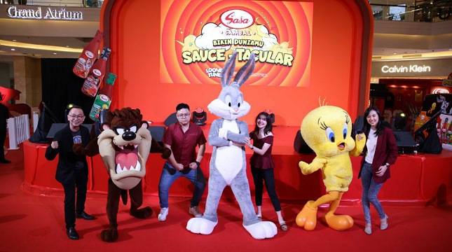 Sasa Sambal Hadirkan Bugs Bunny, Taz dan Tweety Lewat Kolaborasi dengan Looney Tunes 