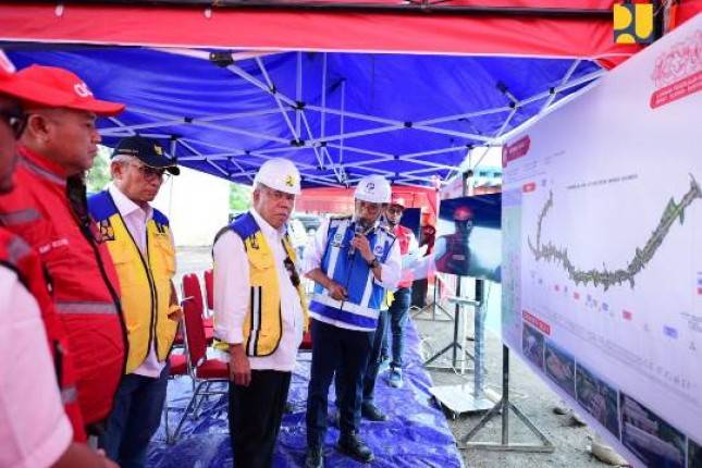 Jalan Tol Yogyakarta - Solo, Menteri Basuki  Pastikan Ruas Kartosuro - Klaten Tuntas Juli 2024