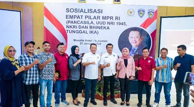 Kumpulkan Komunitas Otomotif IMI Kebumen, Ketua MPR RI  Gelar Sosialisasi Empat Pilar Ajak Perkuat Soliditas Kebangsaan