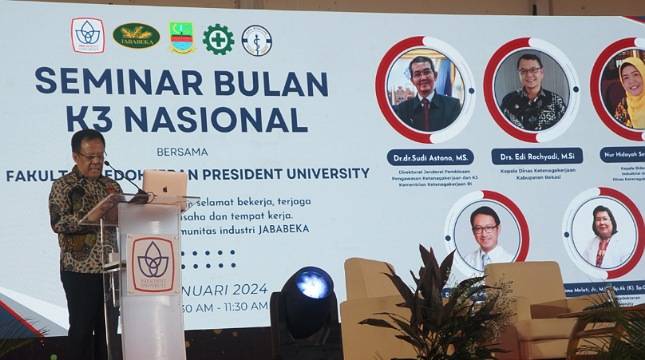 Dekan Fakultas Kedokteran Presuniv: Penanganan K3 Harus Lebih Promotif dan Preventif, Bukan Reaktif dan Kuratif