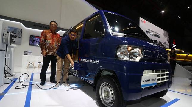 MMKSI Resmi Pasarkan Mitsubishi L100 EV di Indonesia, Harga Rp320 Juta
