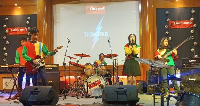 Konser Musik Asik, Wujud Pembuktian Bakat Siswa Chic's Musik