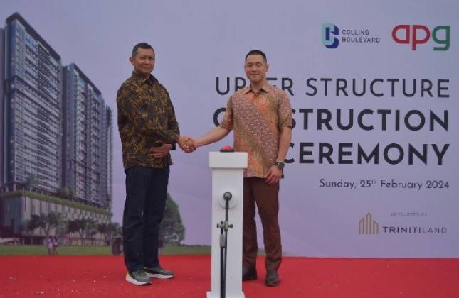Rampungkan Pondasi, Triniti Land Mulai Bangun Upper Structure The Scott