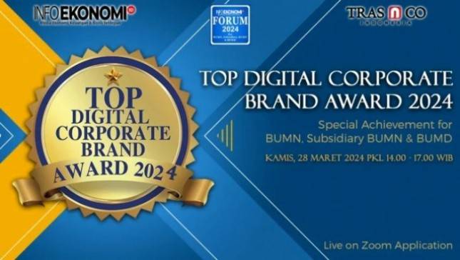 Top Digital Corporate Brand Award 2024 Siap Digelar