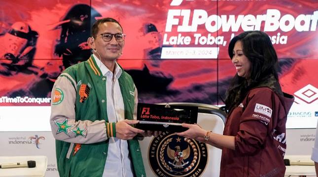 F1 Powerboat Bakal Kembali Digelar di Danau Toba Awal Maret 2024