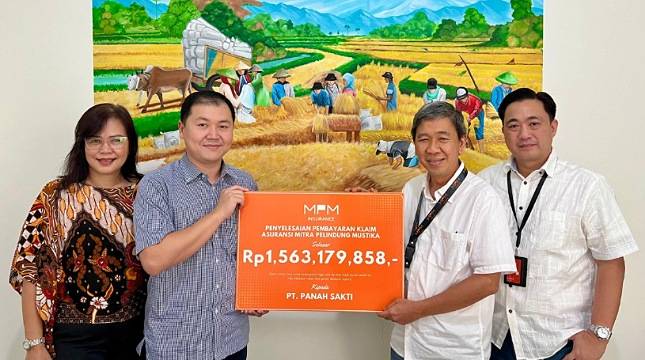 MPMInsurance Bayar Klaim Asuransi Pengangkutan Barang Senilai Rp1,5 Miliar ke PT Panah Sakti