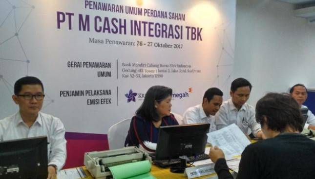 Mendekati IPO, Saham M Cash Kelebihan Permintaan 10 Kali