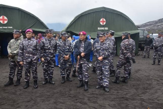 Di Gunung Bromo, Dankormar Ikuti Kegiatan  Launching Hardikal dan Bansos