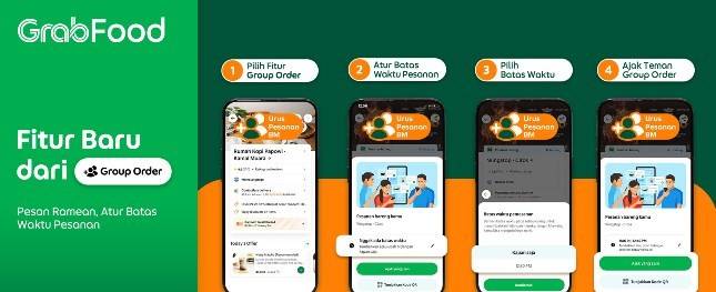 GrabFood Hadirkan Fitur Pendukung Baru: Group Order Sekarang Bisa Langsung Split Bill dan Pengembalian Dana 100% untuk Dine-in Voucher