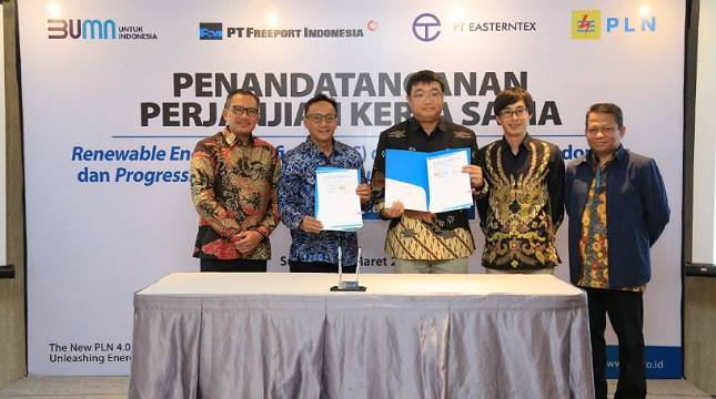 Dukung Upaya Penggunaan Energi Bersih, PT Easterntex Beralih Menggunakan Listrik Dari PLN
