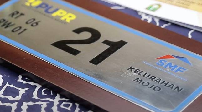 PT SMF Sulap Kawasan Kumuh Jadi Rumah Layak Huni Bagi MBR di Semanggi Surakarta