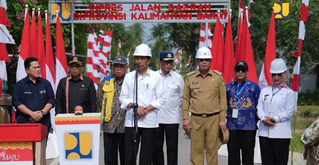 Pasca Peresmian oleh Presiden Jokowi, Duplikasi Jembatan Kapuas I Dibuka Untuk Umum 
