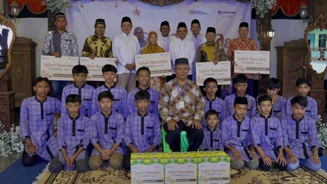 Gelar Safari Ramadan, Jamkrindo Lakukan Kegiatan Sosial di Tangerang