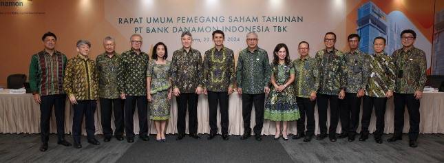 RUPST 2024 PT Bank Danamon Indonesia Tbk Menyetujui Pembayaran Dividen Sebesar 35% dan Mengangkat Jin Yoshida Sebagai Direktur Menggantikan Naoki Mizoguchi