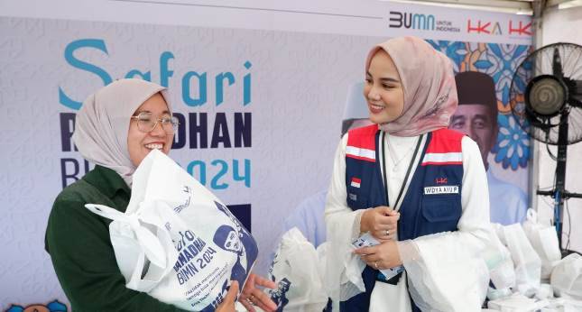 Pasar  Murah 1000 Sembako Hingga Bazar Umum, HK Meriahkan Safari Ramadan BUMN