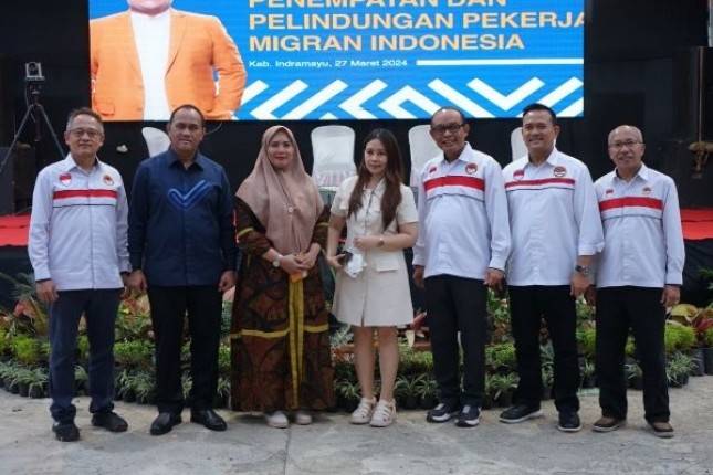 Sosialisasi  BP2MI di Indramayu, Warkop Digital Persiapkan CPMI Jadi Juragan