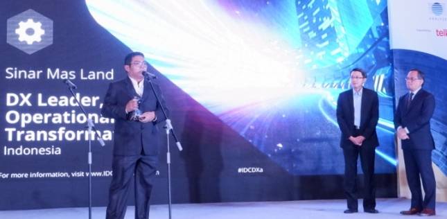 Sinar Mas Land Raih Penghargaan IDC Digital Transformation Awards 2017