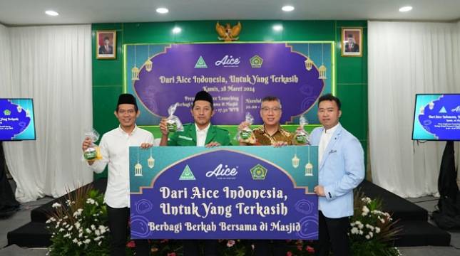 Kampanye &lsquo;Dari Aice Indonesia Untuk yang Terkasih&rsquo; Bagikan Jutaan Es Krim ke 5.000 Masjid di Seluruh Indonesia