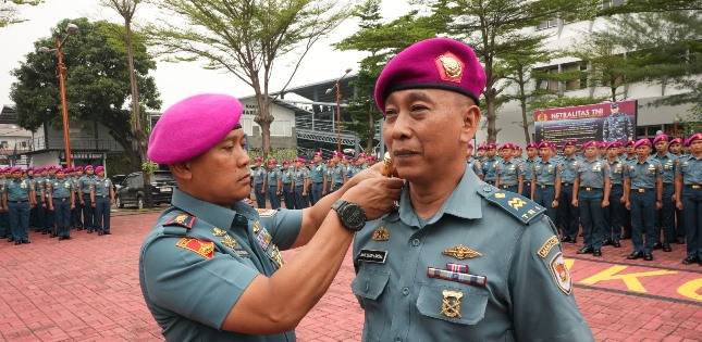 Dandenma Kormar Pimpin Upacara Kenkat Perwira, Bintara, Tamtama Dan PNS Mako Kormar